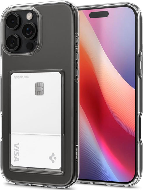 Spigen iPhone 16 Pro MAX Case Crystal Slot